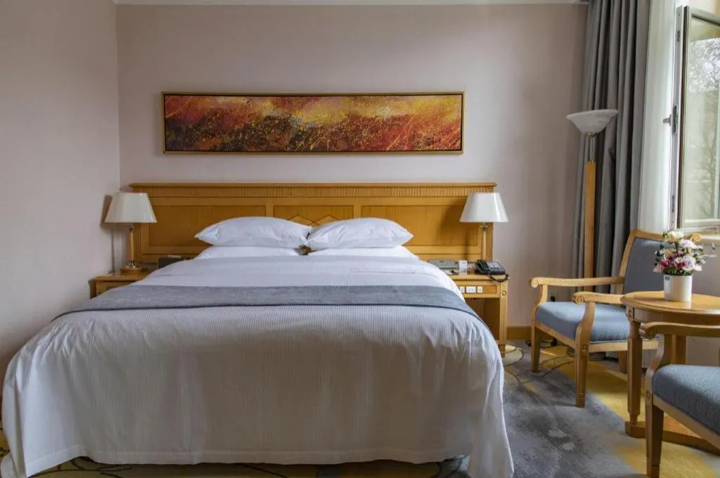 Bed in Beijing Friendship Hotel Jing Bin Building
