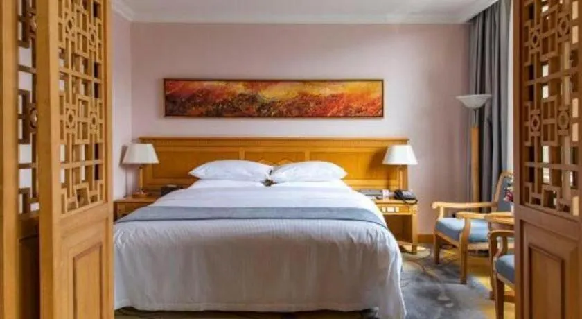 Bed in Beijing Friendship Hotel Jing Bin Building