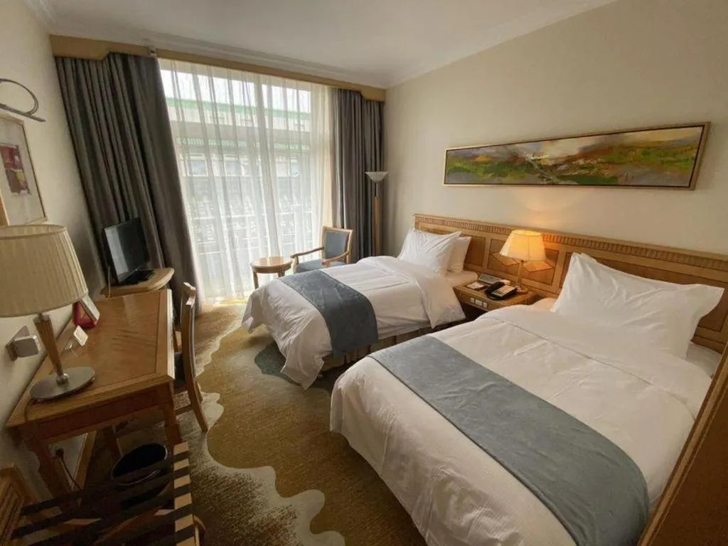 Bed in Beijing Friendship Hotel Jing Bin Building