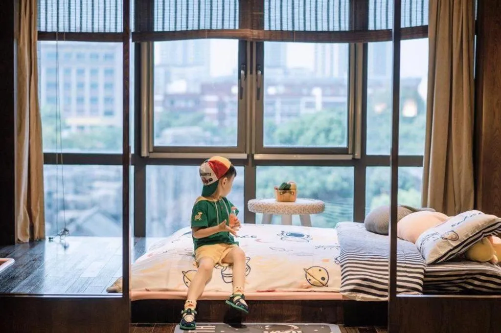 Bed in Tong Que Tai Jinling Hotel Tongling Anhui