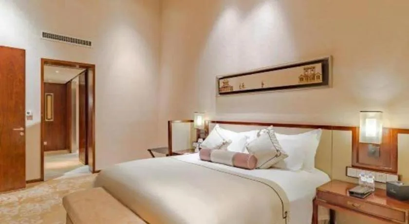 Bed in Tong Que Tai Jinling Hotel Tongling Anhui