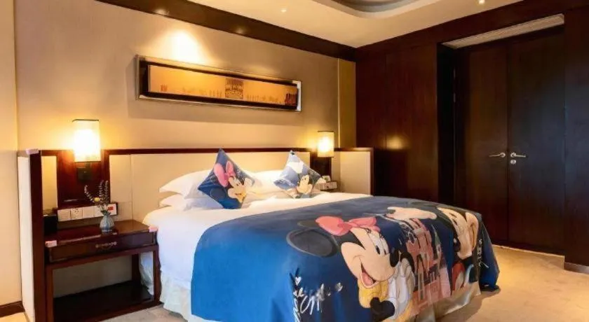 Bed in Tong Que Tai Jinling Hotel Tongling Anhui