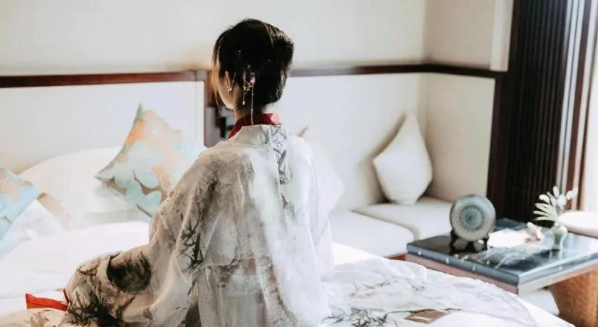 Bed in Tong Que Tai Jinling Hotel Tongling Anhui