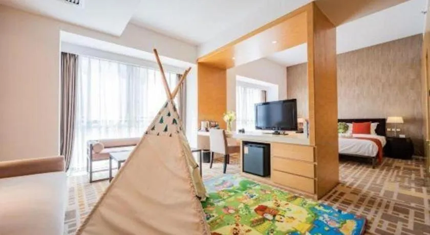 Bed in Xian Hotel New