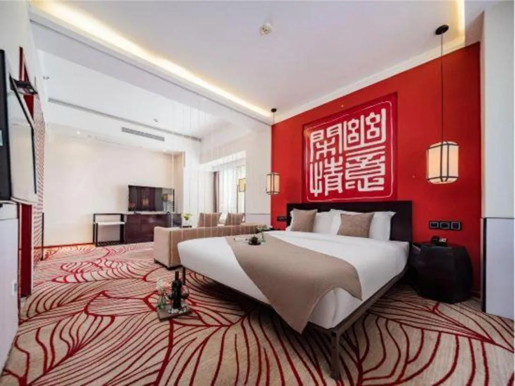 Bed in Xian Hotel New
