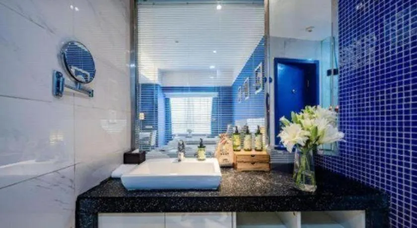 Bed in Xian Hotel New