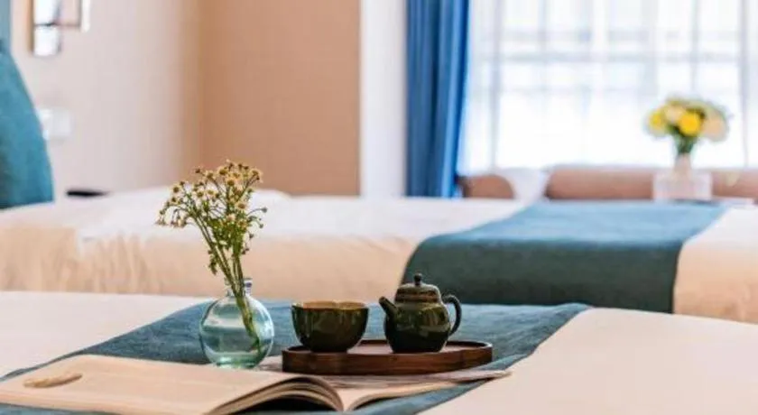 Bed in Xian Hotel New