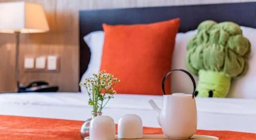 Bed in Xian Hotel New