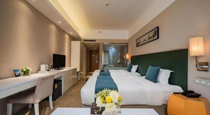 Bed in Xian Hotel New