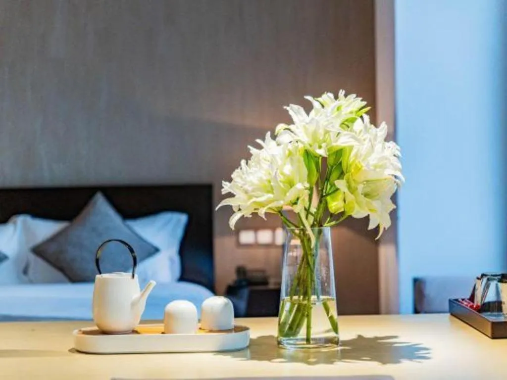 Bed in Xian Hotel New