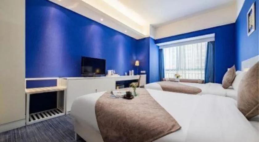 Bed in Xian Hotel New