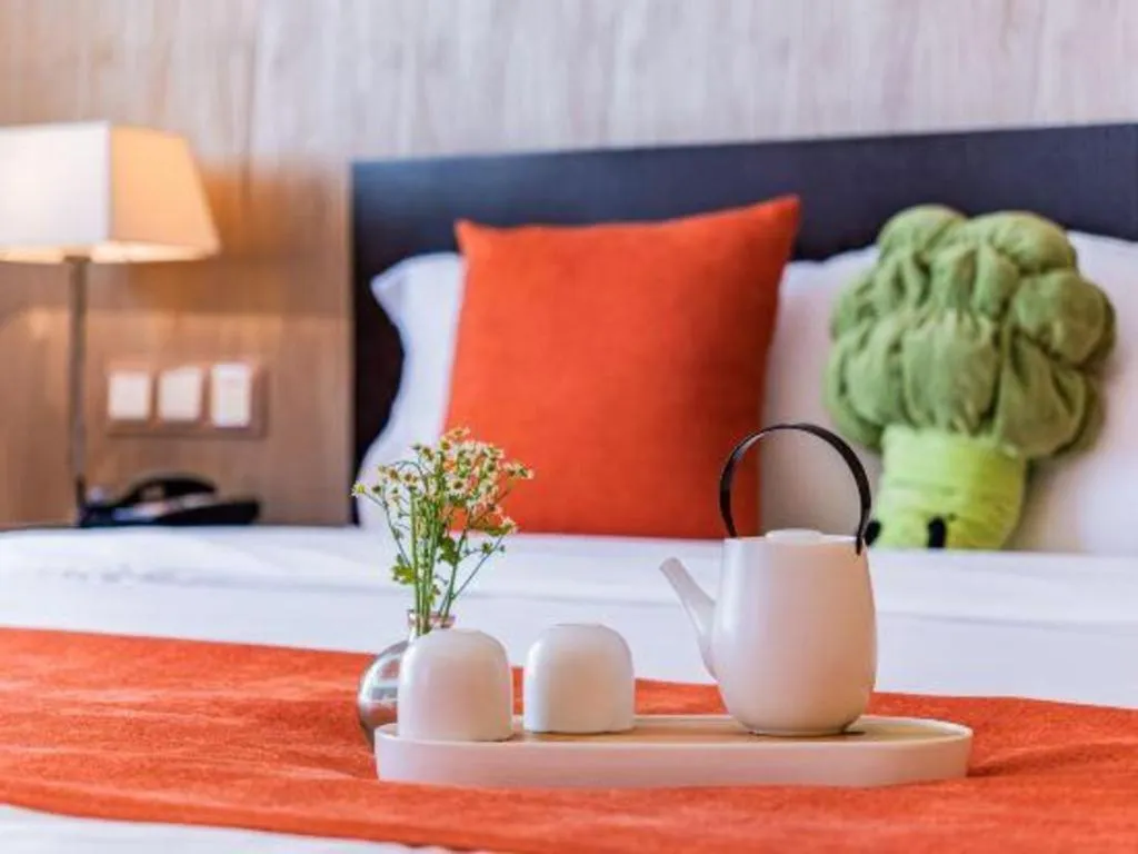 Bed in Xian Hotel New