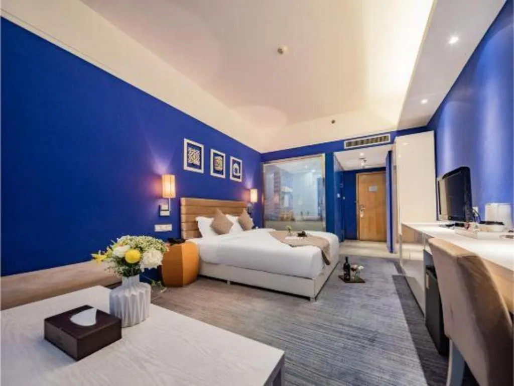 Bed in Xian Hotel New