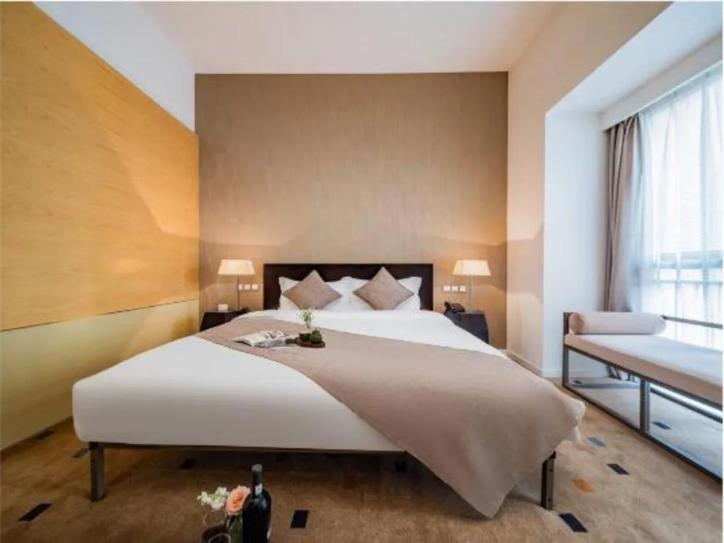 Bed in Xian Hotel New