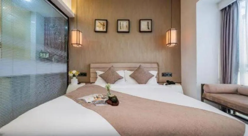 Bed in Xian Hotel New