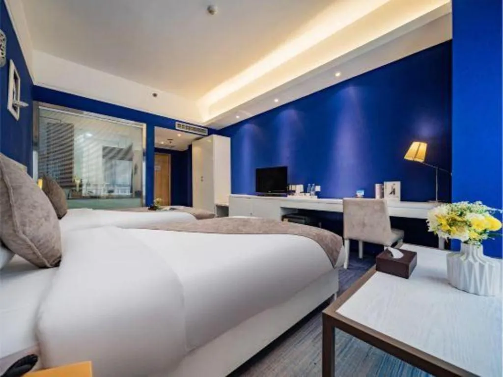 Bed in Xian Hotel New