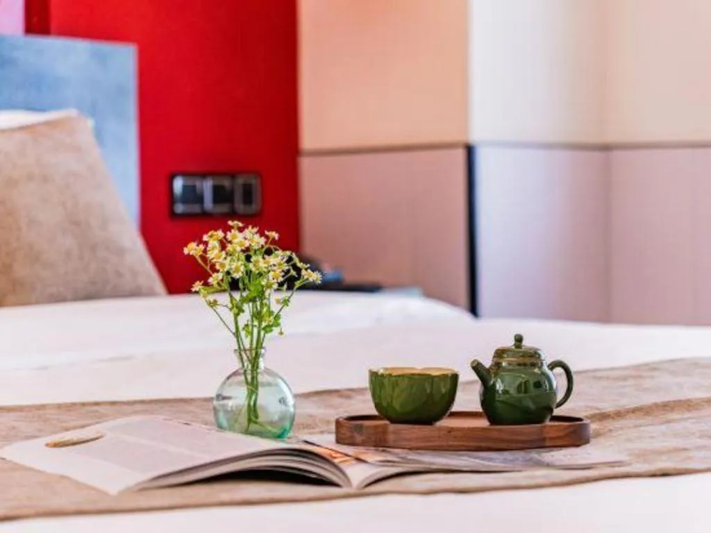 Bed in Xian Hotel New