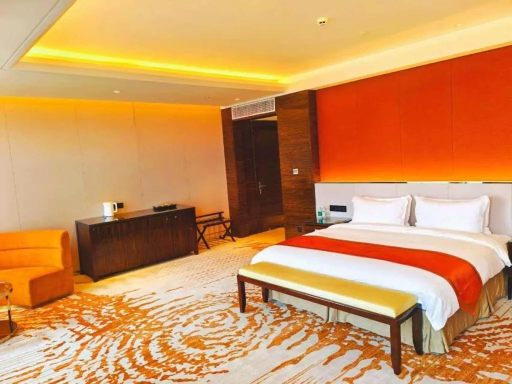 Bed in Nanjing Lakehome Hotels and Resorts