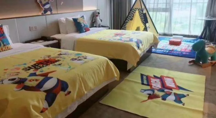 Bed in Nanjing Lakehome Hotels and Resorts