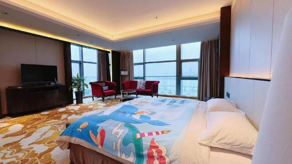 Bed in Nanjing Lakehome Hotels and Resorts