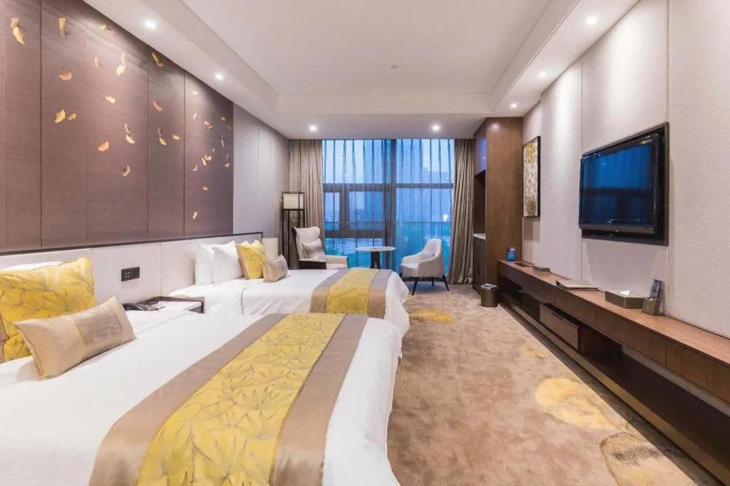 Bed in Nanjing Lakehome Hotels and Resorts