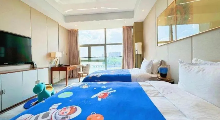 Bed in Nanjing Lakehome Hotels and Resorts
