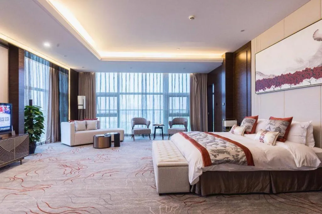 Bed in Nanjing Lakehome Hotels and Resorts