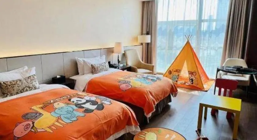 Bed in Nanjing Lakehome Hotels and Resorts