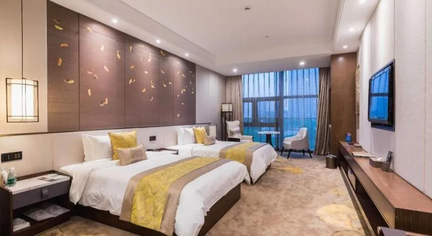 Bed in Nanjing Lakehome Hotels and Resorts