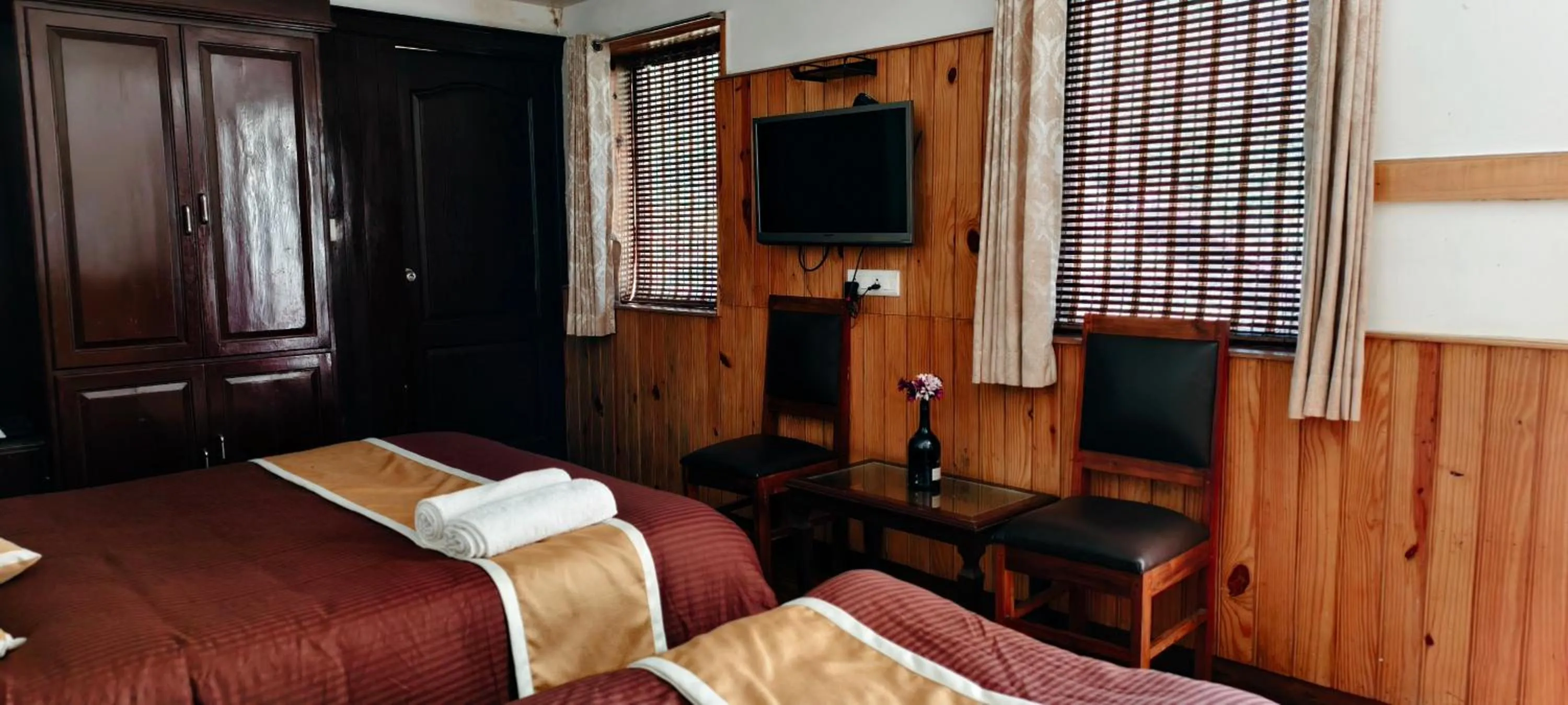 Bed in Tree Elanza, Unit of Santhi Ayurvedic Resort