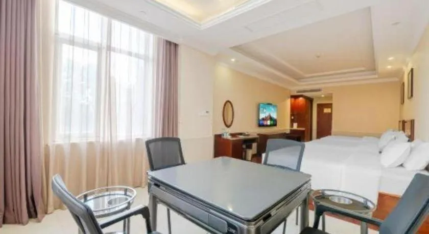 Bed in GreenTree Inn Suzhou Dongxing Road Xinye Square Express Hotel