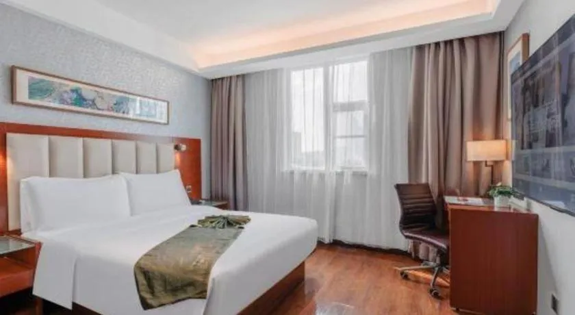 Bed in Yitel Guangzhou Pazhou Exhibition Center Chigang Metro Station