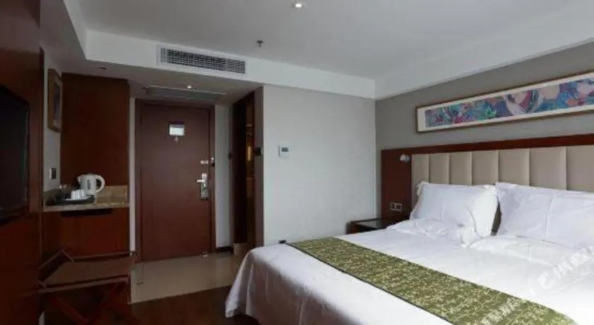 Bed in Yitel Guangzhou Pazhou Exhibition Center Chigang Metro Station