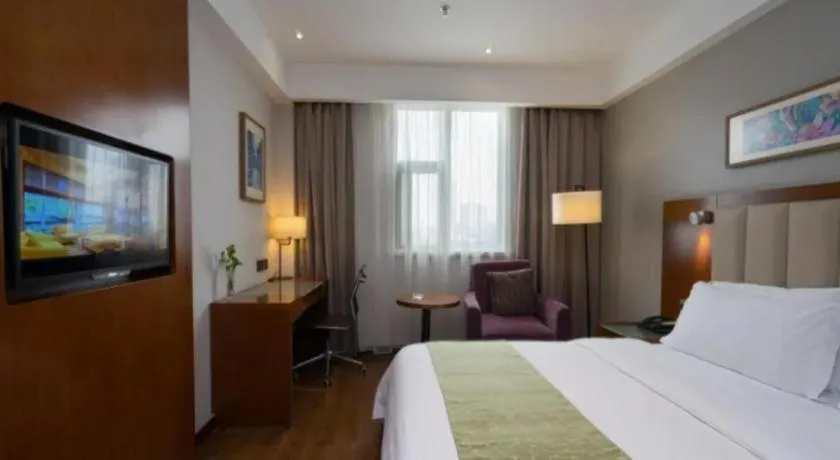 Bed in Yitel Guangzhou Pazhou Exhibition Center Chigang Metro Station