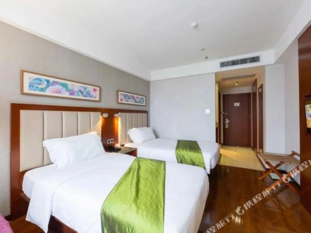 Bed in Yitel Guangzhou Pazhou Exhibition Center Chigang Metro Station