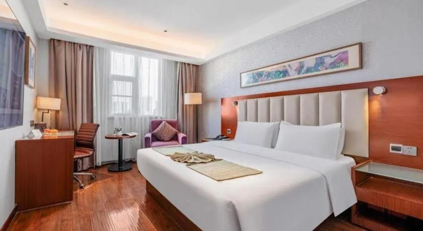 Bed in Yitel Guangzhou Pazhou Exhibition Center Chigang Metro Station