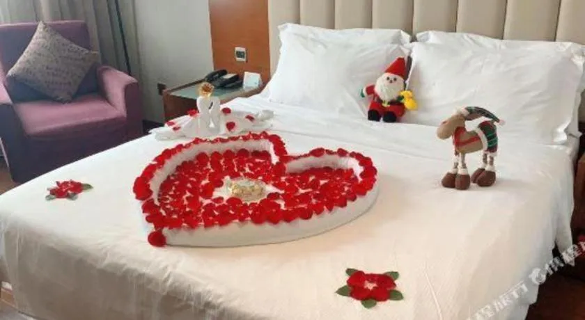 Bed in Yitel Guangzhou Pazhou Exhibition Center Chigang Metro Station