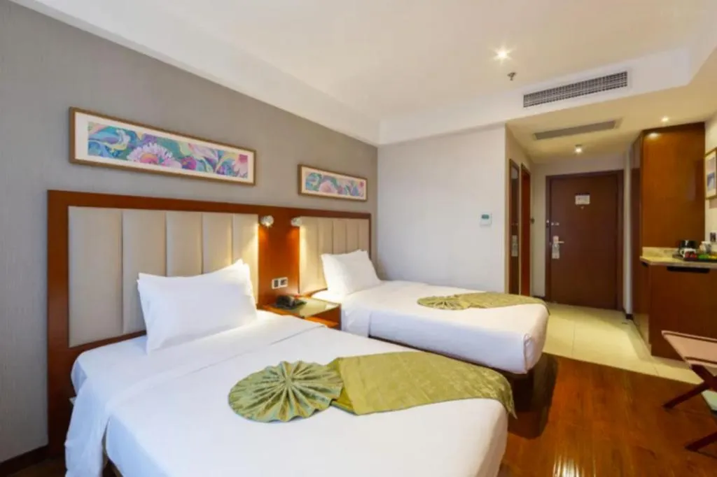 Bed in Yitel Guangzhou Pazhou Exhibition Center Chigang Metro Station