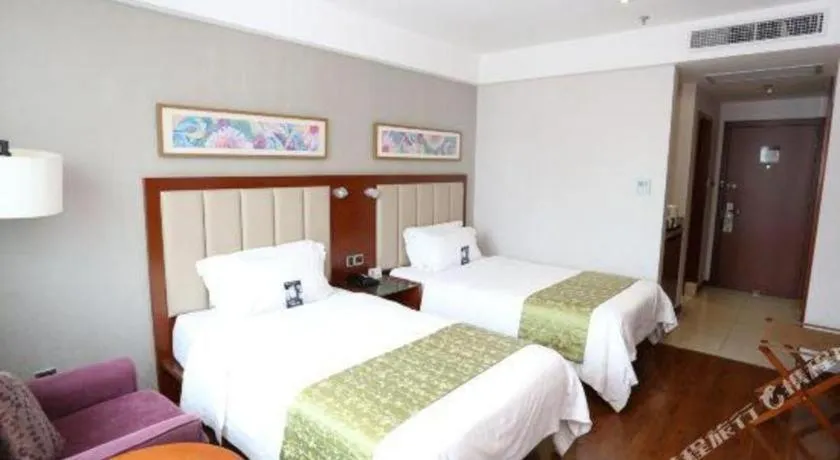 Bed in Yitel Guangzhou Pazhou Exhibition Center Chigang Metro Station