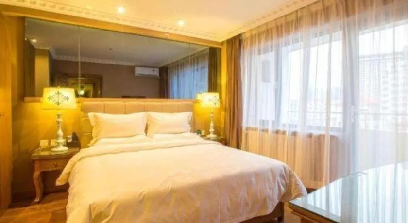 Bed in Hohhot Shanghua Boutique Hotel