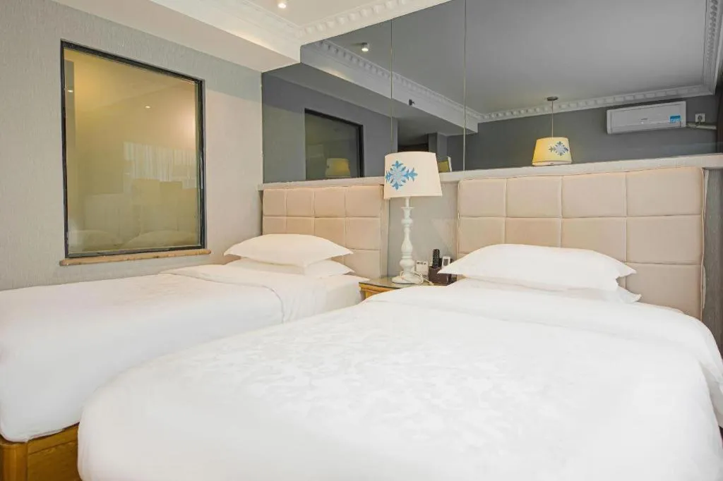 Bed in Hohhot Shanghua Boutique Hotel