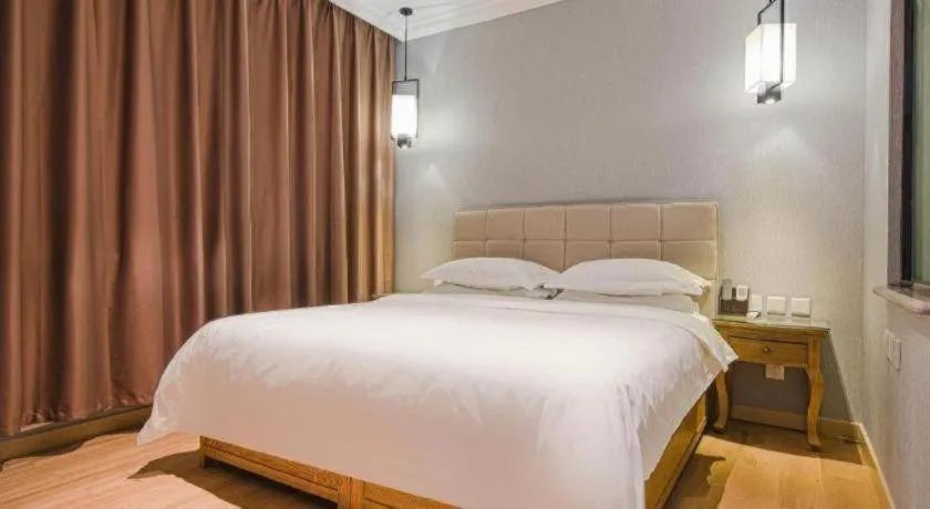Bed in Hohhot Shanghua Boutique Hotel