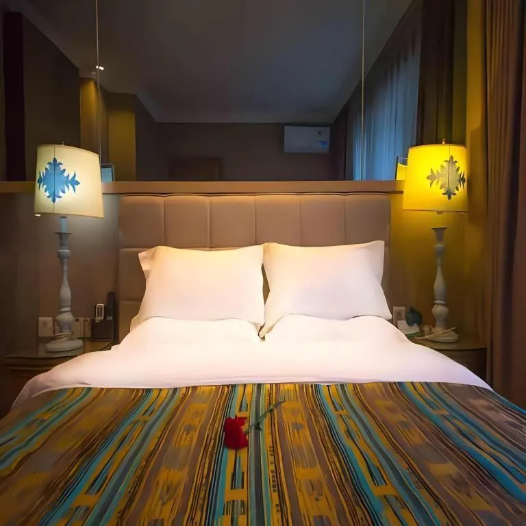 Bed in Hohhot Shanghua Boutique Hotel