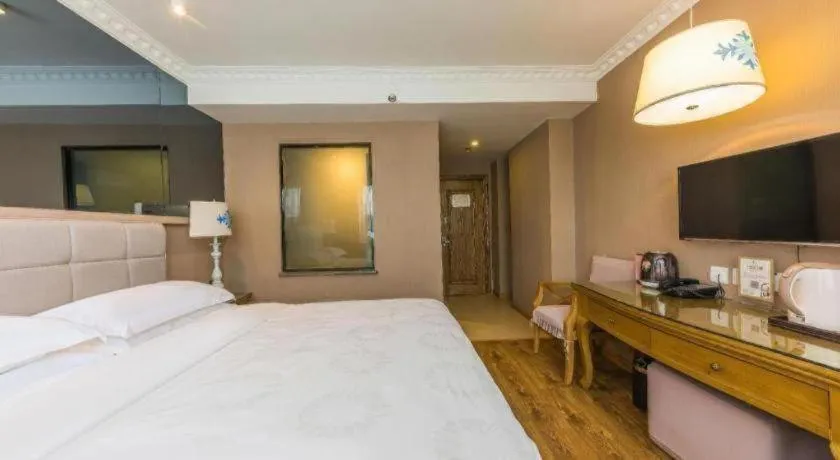 Bed in Hohhot Shanghua Boutique Hotel