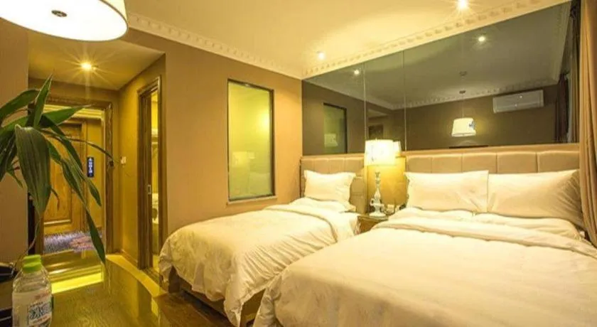 Bed in Hohhot Shanghua Boutique Hotel