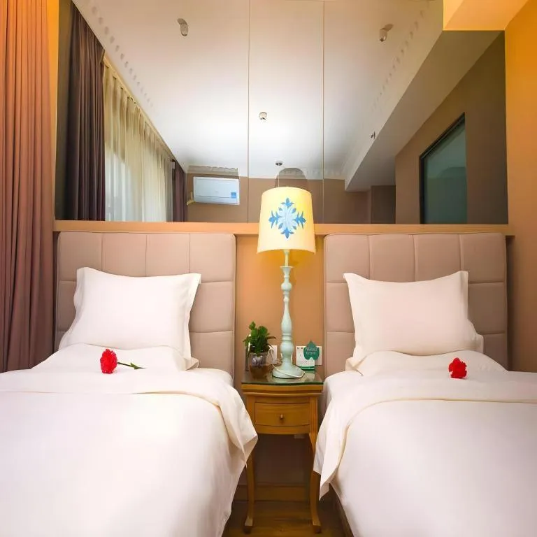 Bed in Hohhot Shanghua Boutique Hotel