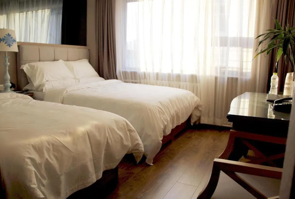 Bed in Hohhot Shanghua Boutique Hotel
