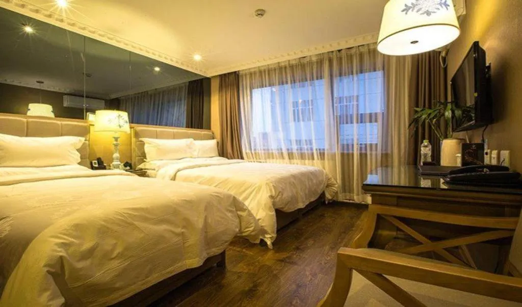 Bed in Hohhot Shanghua Boutique Hotel