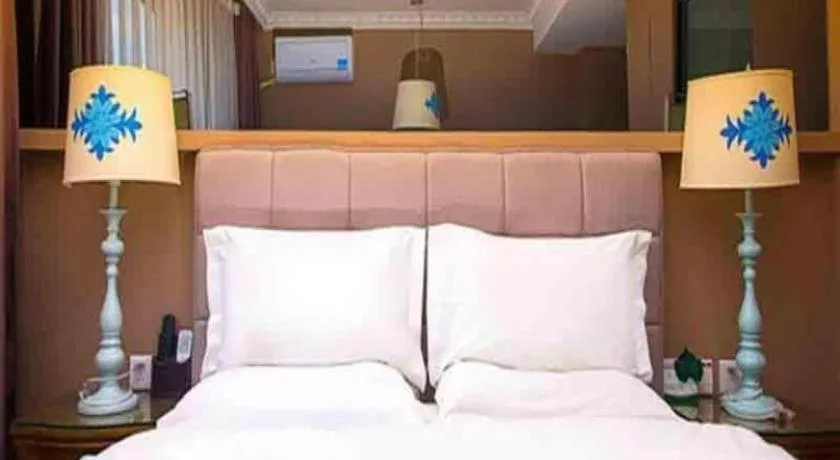 Bed in Hohhot Shanghua Boutique Hotel
