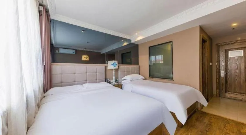 Bed in Hohhot Shanghua Boutique Hotel